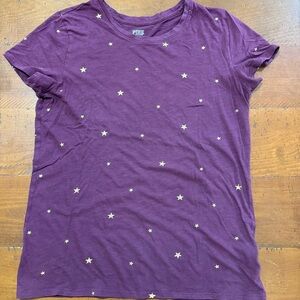 Victoria's Secret Purple Short Sleeve T-Shirt M